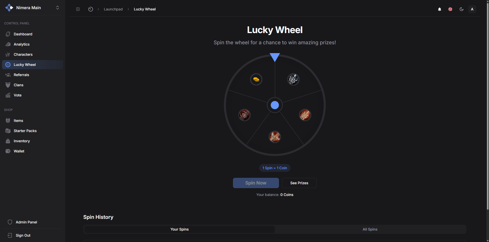 Lucky Wheel preview